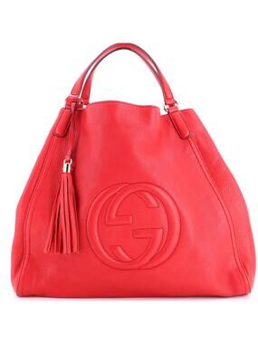Gucci Soho Shoulder Bag Leather Large #285082G12B